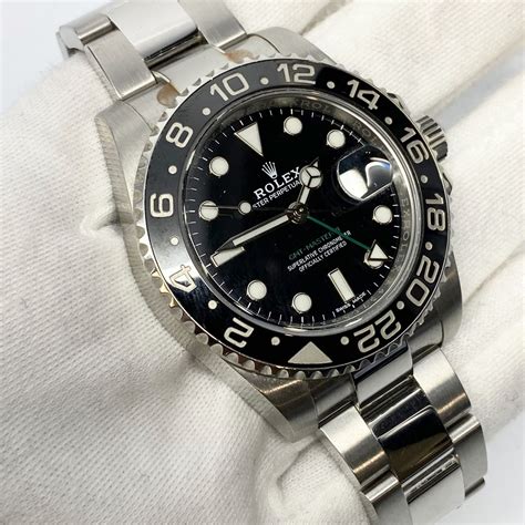 rolex gmt master 2 black dial price|gmt master 2 price.